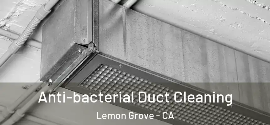 Anti-bacterial Duct Cleaning Lemon Grove - CA