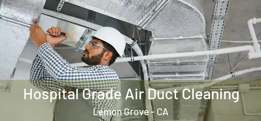 Hospital Grade Air Duct Cleaning Lemon Grove - CA