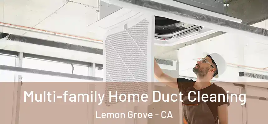 Multi-family Home Duct Cleaning Lemon Grove - CA